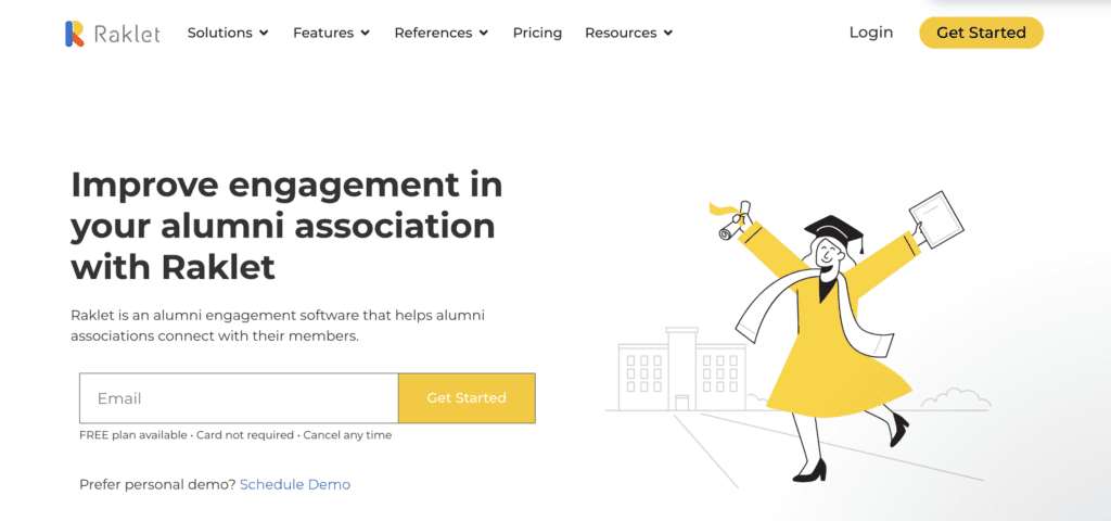 Raklet Alumni Management Software