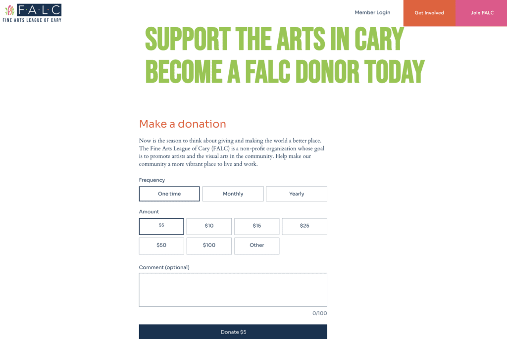 Fine Arts League of Cary