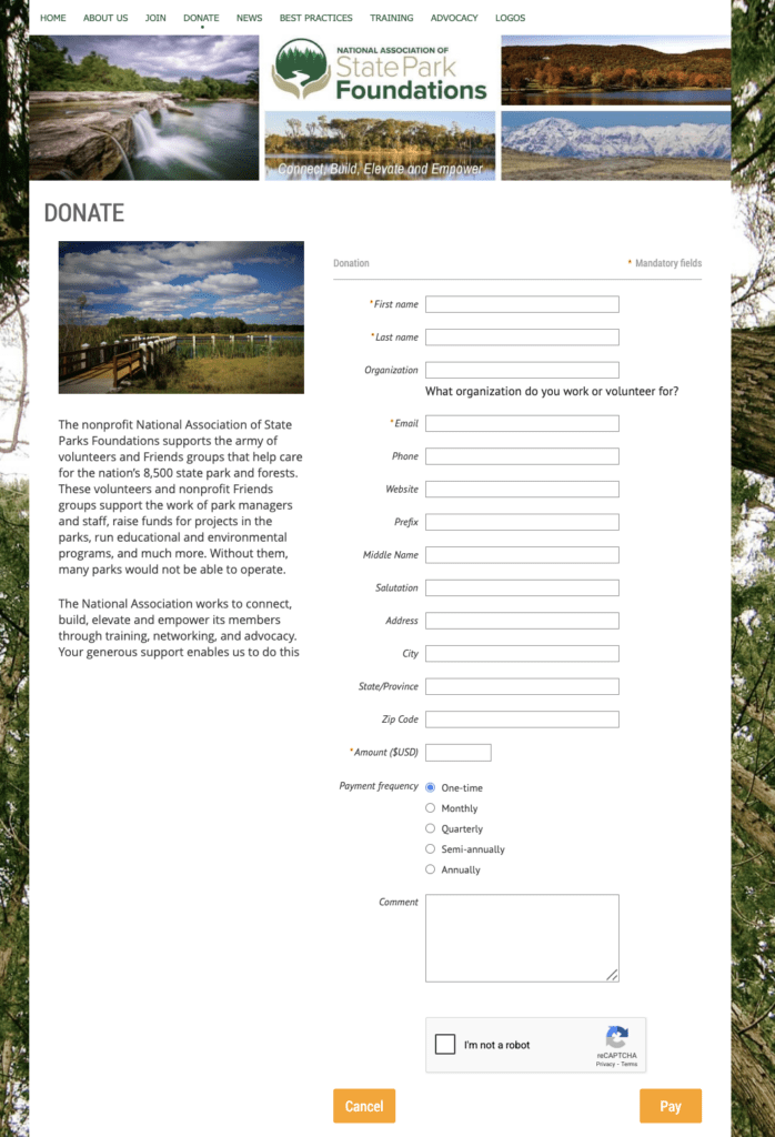 National Association of State Parks Foundations