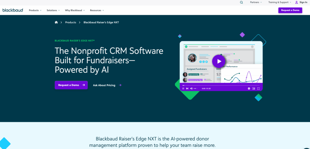 Blackbaud Raisers Edge NXT Fundraising Software
